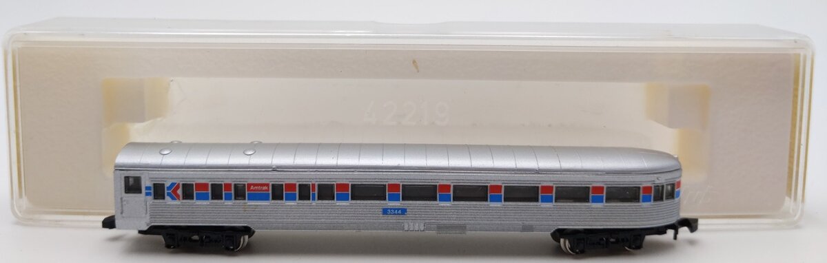 Marklin 8765 Z Scale Amtrak Passenger Observation Car w/Lights #3344 LN/Box