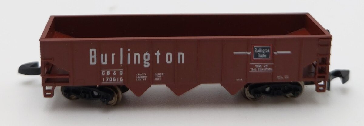 Marklin 81835 Z Scale Chicago Burlington & Quincy Hopper #170616 LN