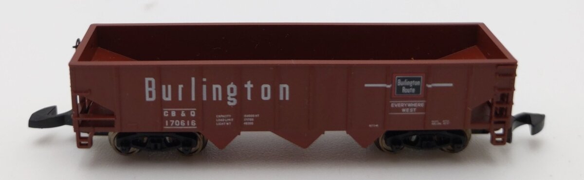 Marklin 81835 Z Scale Chicago Burlington & Quincy Hopper #170616 LN