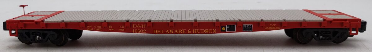 S-Helper 00342 S Gauge Delaware & Hudson Flat Freight Car #16502 EX/Box