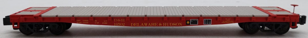 S-Helper 00342 S Gauge Delaware & Hudson Flat Freight Car #16502 EX/Box