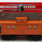 American Flyer 6-49006 S Gauge Milwaukee Road Caboose 49006 w/Operating Brakeman EX/Box