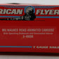 American Flyer 6-49006 S Gauge Milwaukee Road Caboose 49006 w/Operating Brakeman EX/Box
