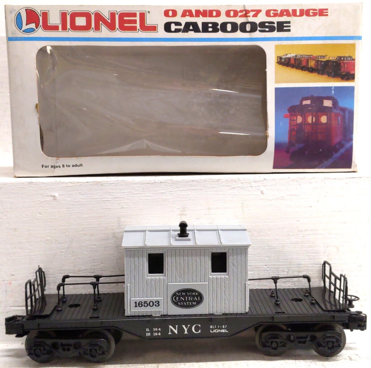 Lionel 6-16503 O Gauge New York Central Transfer Caboose #16503 EX/Box