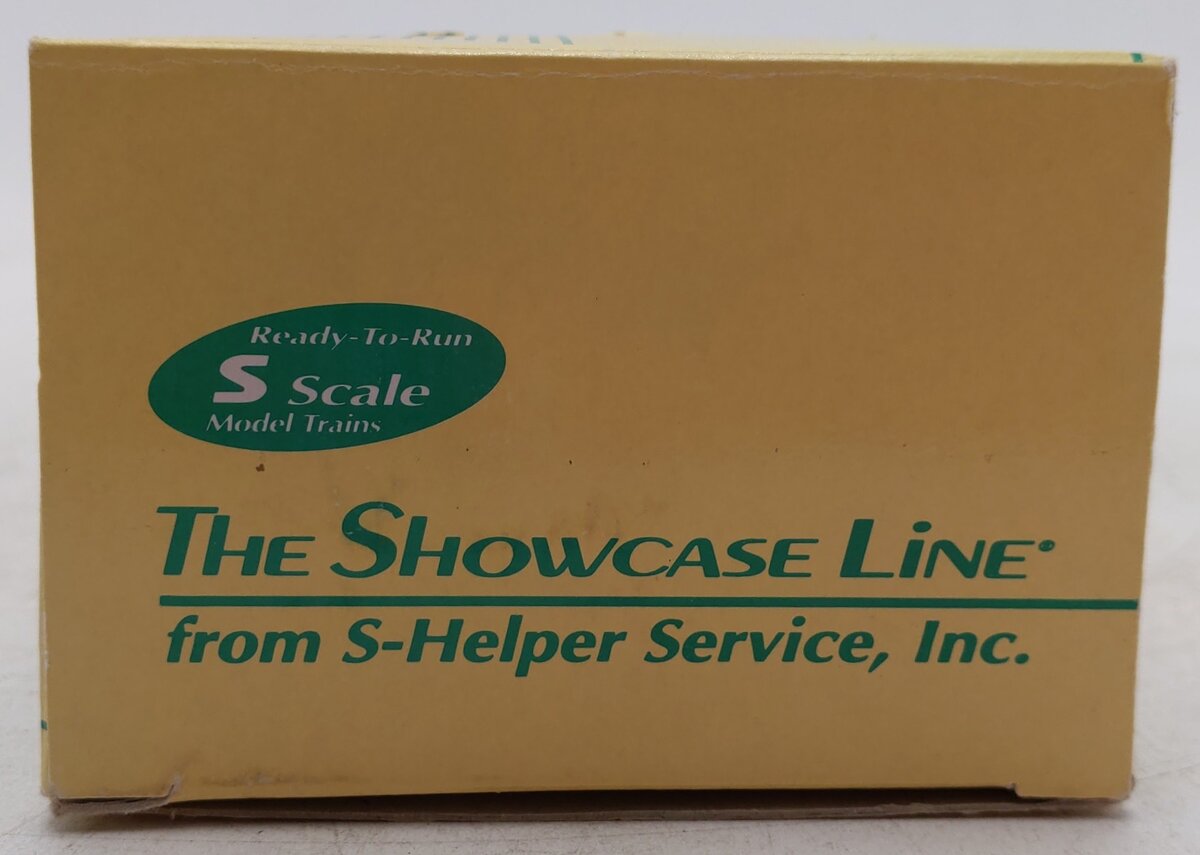 S-Helper 00334 S Scale Great Northern Bulkhead Flatcar w/ Load #60403 EX/Box