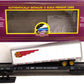 MTH 20-95215 O Missouri Kansas & Texas Railway Flat Car Black with 40’ Trailer  EX/Box