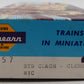 Athearn 1857 HO New York Central Standard Coach Car Kit #3241-Assembled LN/Box