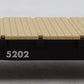 S-Helper 00263-5 S Gauge Boston & Maine Flat Car #5202 EX/Box