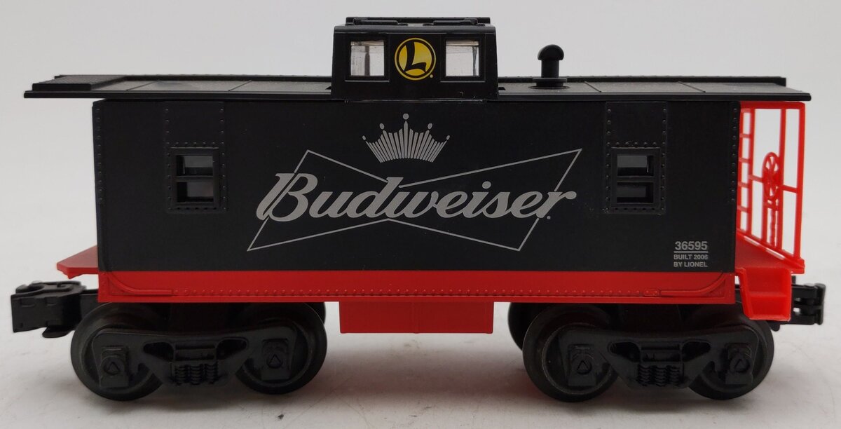 Lionel 6-36595 O Modern Budweiser Caboose VG