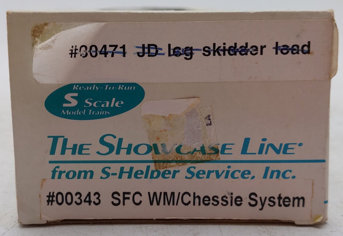 S-Helper 00343 S Gauge Chessie System Flatcar #402 EX/Box