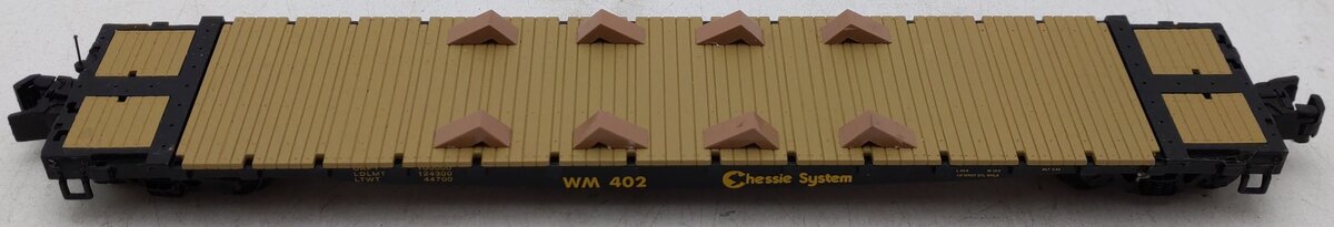 S-Helper 00343 S Gauge Chessie System Flatcar #402 EX/Box