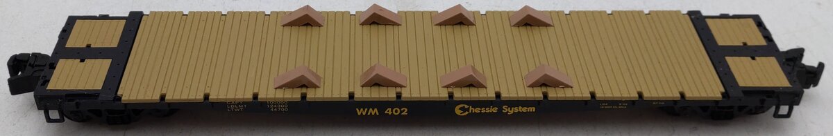 S-Helper 00343 S Gauge Chessie System Flatcar #402 EX/Box