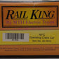 MTH 30-7910 O Gauge New York Central Operating Crane Car X-27 EX/Box