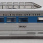 Athearn 1825 HO B&O Streamlined Vista Dome Kit #500 -Assembled EX/Box