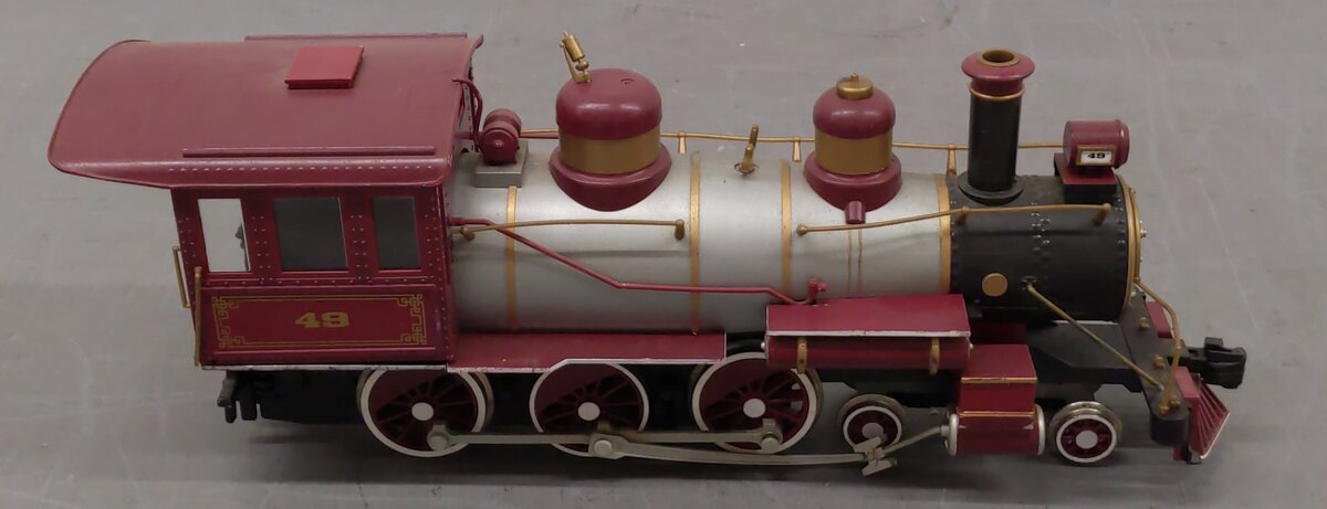 Bachmann 49 G Scale Santa Fe 4-6-0 Steam Locomotive VG