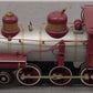 Bachmann 49 G Scale Santa Fe 4-6-0 Steam Locomotive VG