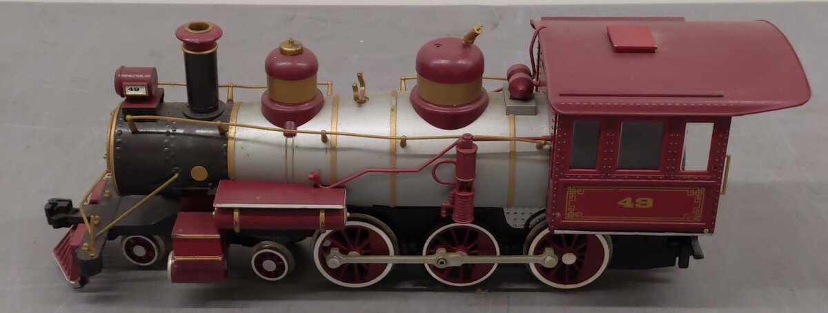 Bachmann 49 G Scale Santa Fe 4-6-0 Steam Locomotive VG