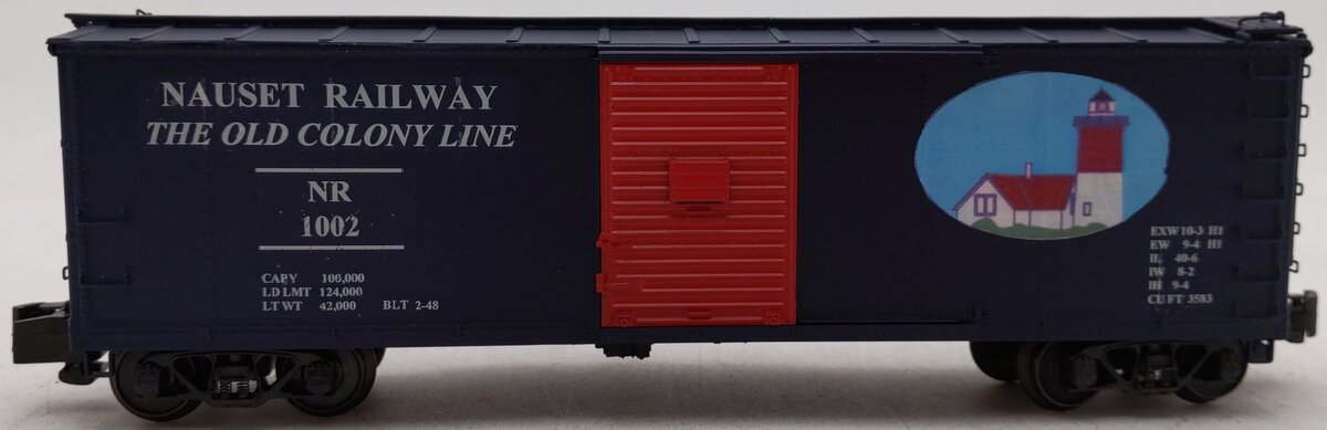 S-Helper 00124 S Modern Nauset Railway The Old Colony Line Boxcar #1002 EX/Box