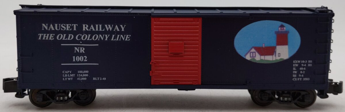 S-Helper 00124 S Modern Nauset Railway The Old Colony Line Boxcar #1002 EX/Box