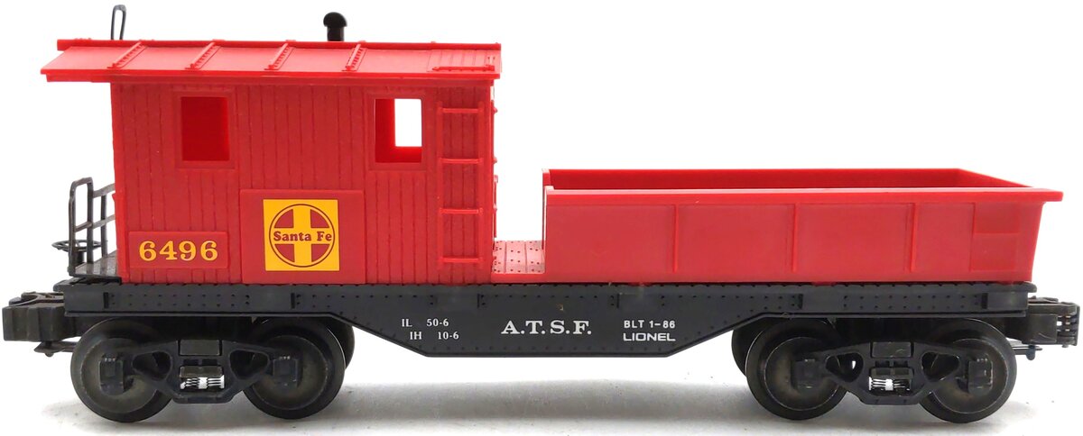 Lionel 6-6496 AT&SF Work Caboose EX/Box