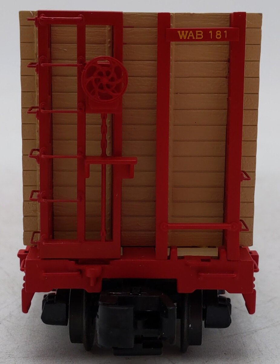 S-Helper 00166 "S" Scale Wabash Bulkhead Flatcae W/ GBP BM Load EX/Box