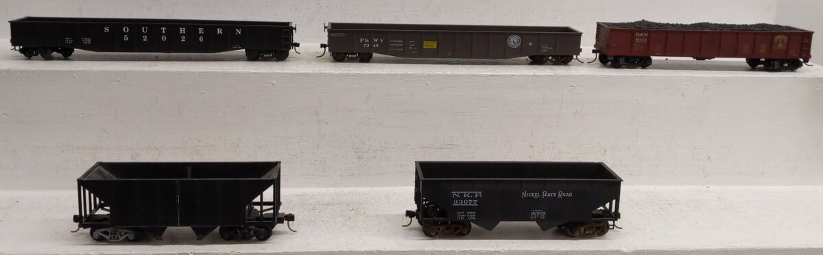 American Models & Other Assorted S Gauge Freight Cars [5] #52026 #7245 #6053 EX