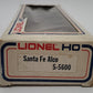 Lionel HO 5-5600 Santa Fe Alco Diesel Locomotive EX/Box