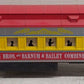 K-Line K0095 O Gauge Ringling Bros. and Barnum & Bailey 18" Circus Pie Car #94 EX