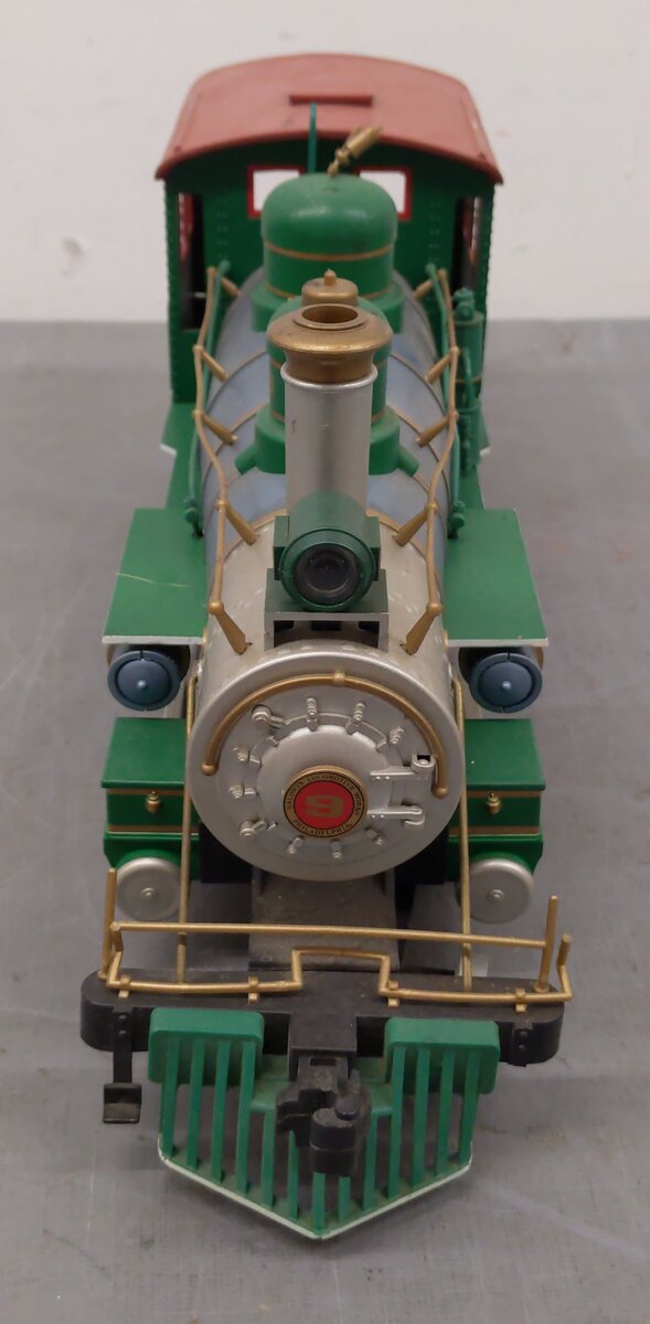 Bachmann 9 G Scale AT&SF 19th Century Loco w/Sound VG