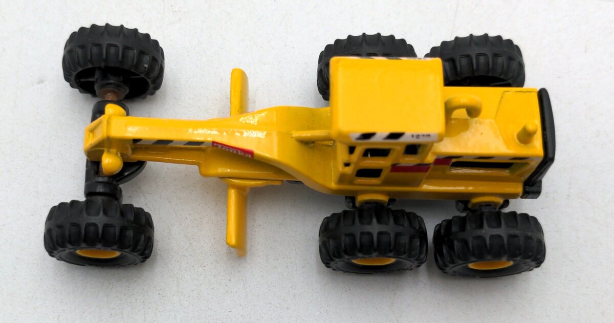 Maisto 1230 1:64 Scale Tonka 1998 Yellow Mighty Road Grader VG