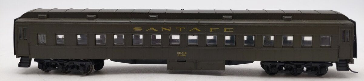 Athearn 1856 HO Santa Fe 70' Standard Coach W/Clerestory Roof Kit-Assembled LN/Box