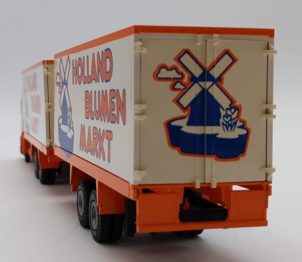 Tekno 1:50 Scale DAF 95 tandem truck and trailer Holland Blumen Markt LN/Box
