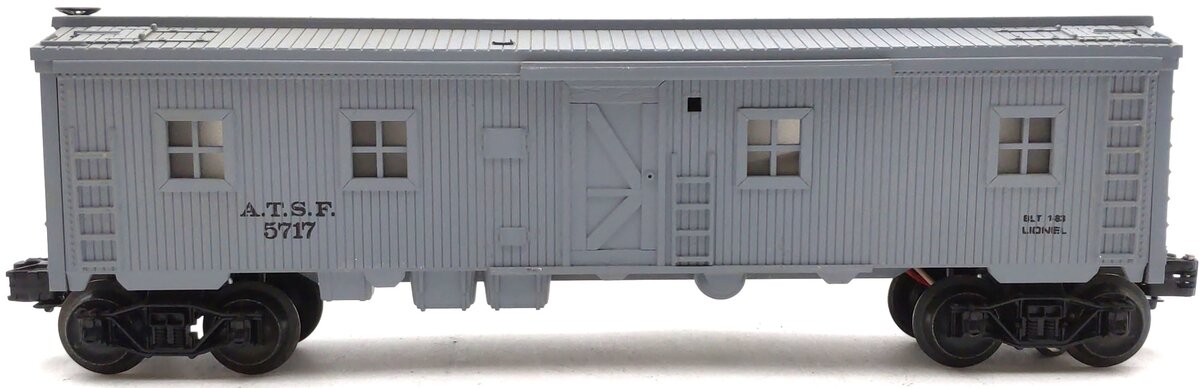 Lionel 6-19651 O Gauge Atchison Topeka & Santa Fe Illuminated Tool Car #19651 VG/Box