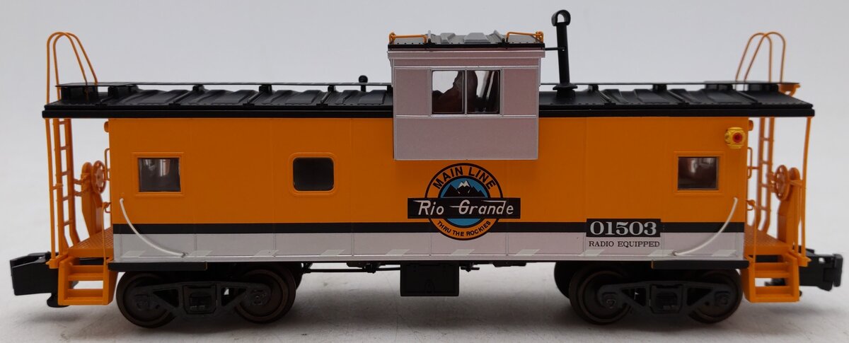 S-Helper 01266 S Gauge Denver & Rio Grande Western #4 Wide Vision Caboose #01503 LN/Box