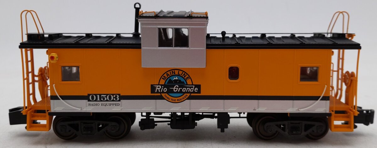 S-Helper 01266 S Gauge Denver & Rio Grande Western #4 Wide Vision Caboose #01503 LN/Box