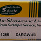 S-Helper 01266 S Gauge Denver & Rio Grande Western #4 Wide Vision Caboose #01503 LN/Box