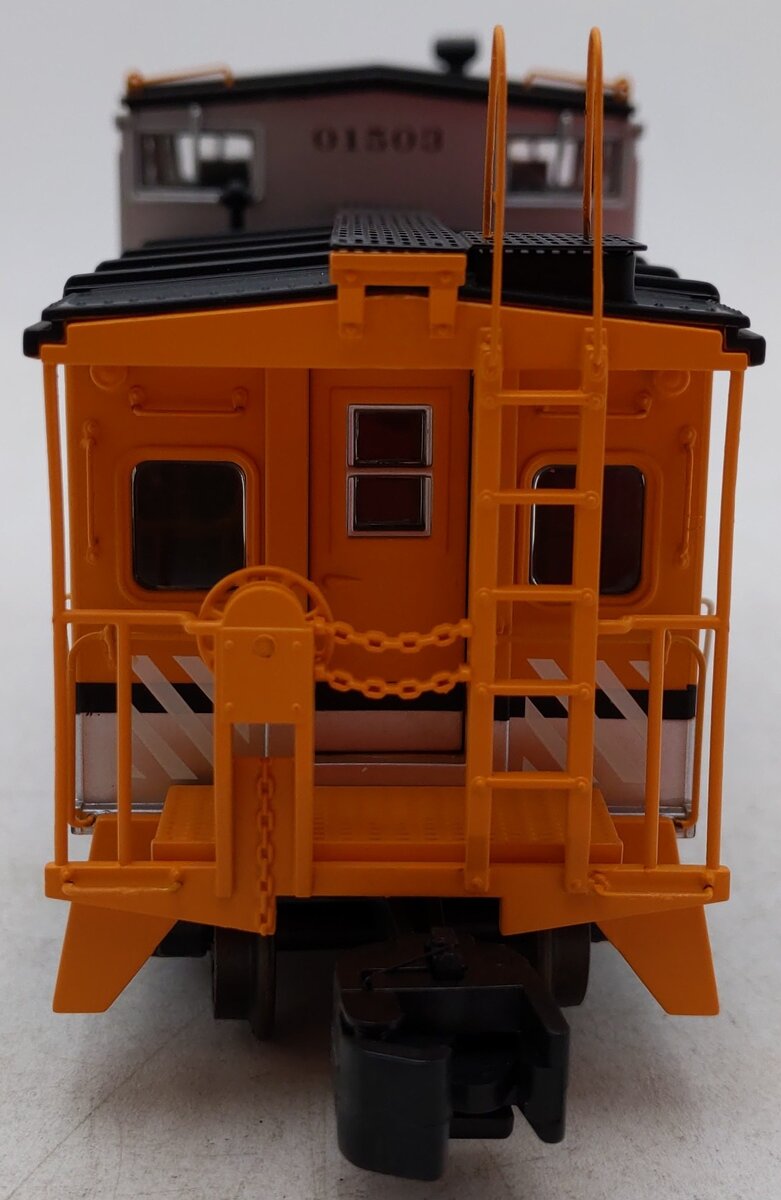 S-Helper 01266 S Gauge Denver & Rio Grande Western #4 Wide Vision Caboose #01503 LN/Box