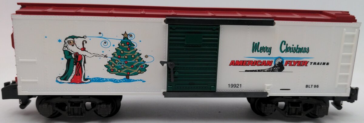 American Flyer 6-48325 S Gauge 1996 Holiday Boxcar EX/Box