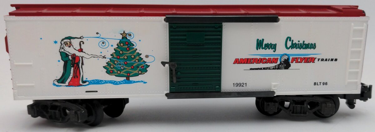 American Flyer 6-48325 S Gauge 1996 Holiday Boxcar EX/Box