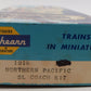 Athearn 1816 HO Northern Pacific 72' Streamed Lined Coach Car Kit #466-Assembled LN/Box