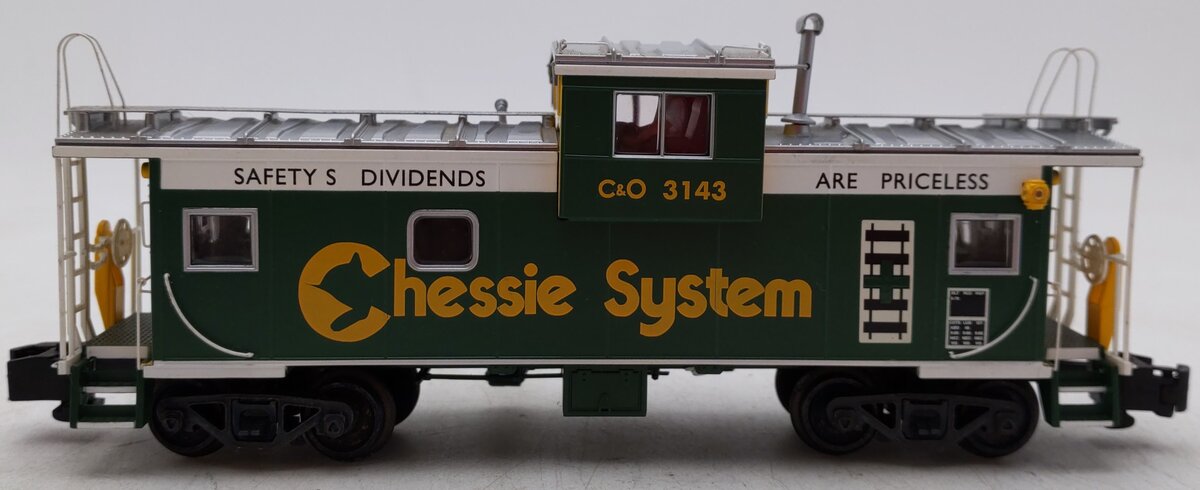 S-Helper 00595 S EVC Chessie Safety Special Caboose #3143 EX/Box