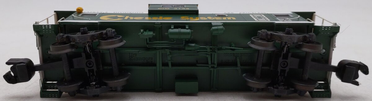 S-Helper 00595 S EVC Chessie Safety Special Caboose #3143 EX/Box