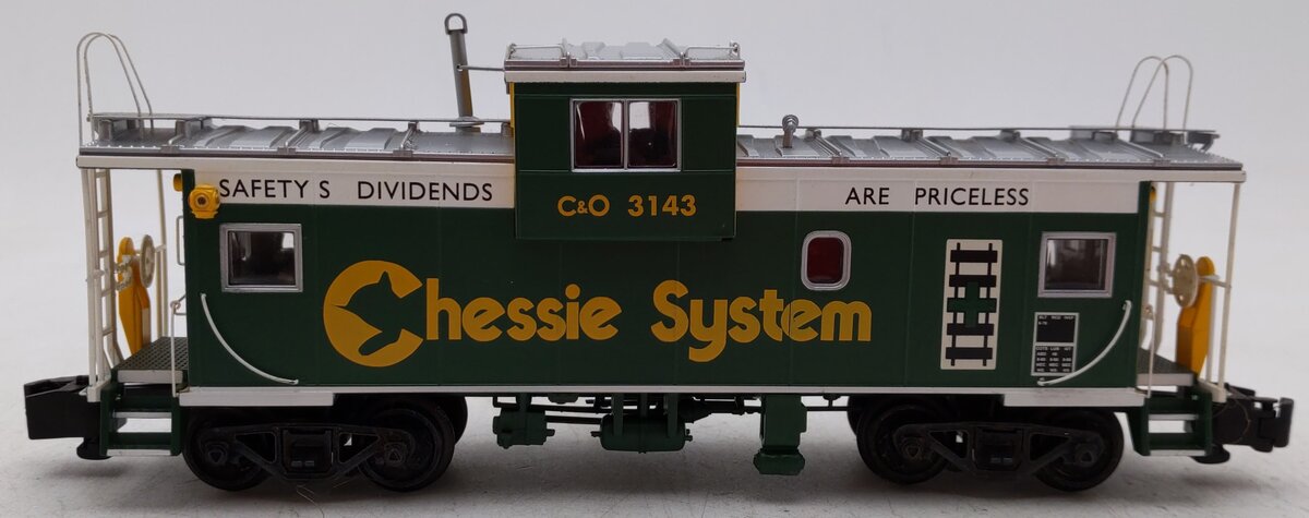 S-Helper 00595 S EVC Chessie Safety Special Caboose #3143 EX/Box