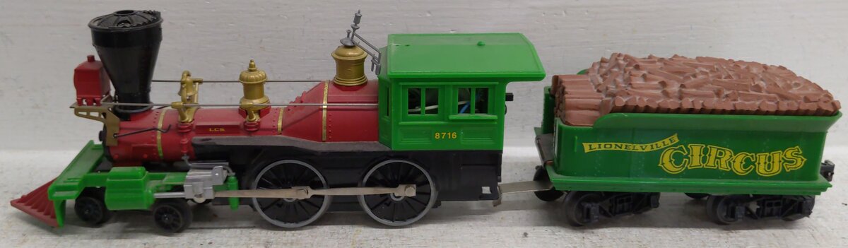 Lionel 6-18716 Lionelville 4-4-0 Steam Locomotive #8716 EX