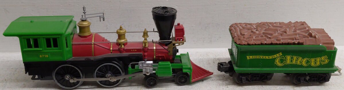 Lionel 6-18716 Lionelville 4-4-0 Steam Locomotive #8716 EX