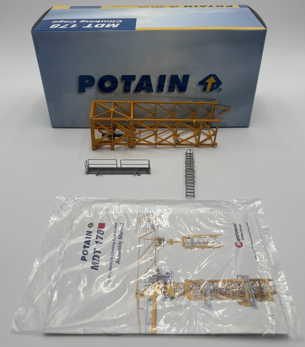 Potain MDT 178 1:50 Climbing Cage Replica LN/Box