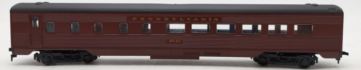 Athearn 1792 HO Pennsylvania Railroad Streamline Diner Car Kit #4949-Assembled LN/Box