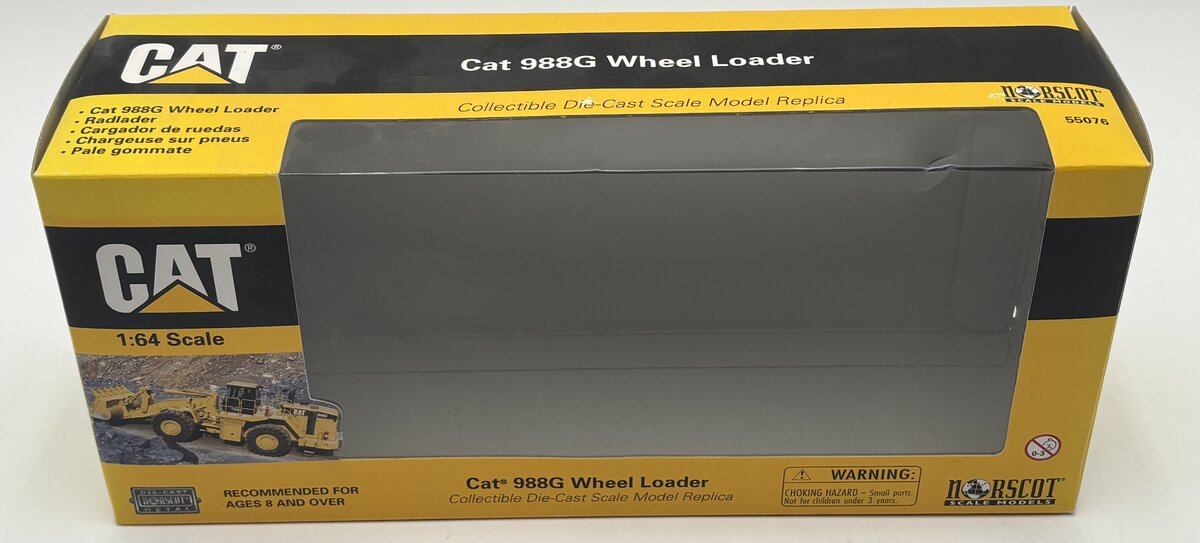 Norscot 55076 1:64 Caterpillar 988G Wheel Loader LN/Box