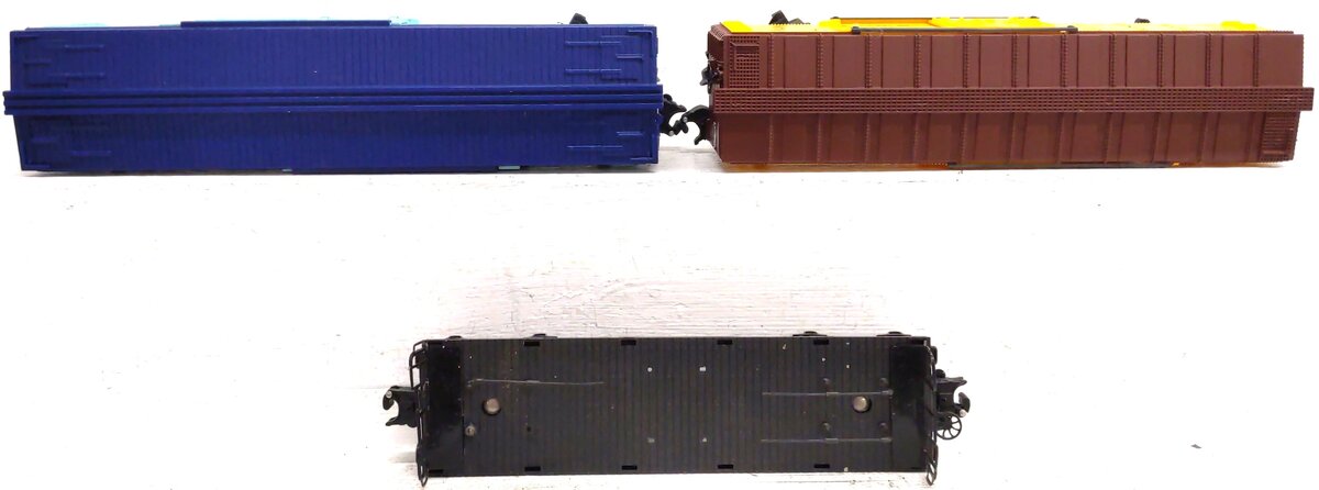 Lionel O Gauge Assorted Freight Cars: 16503, 19525, 52087 [3] VG/Box