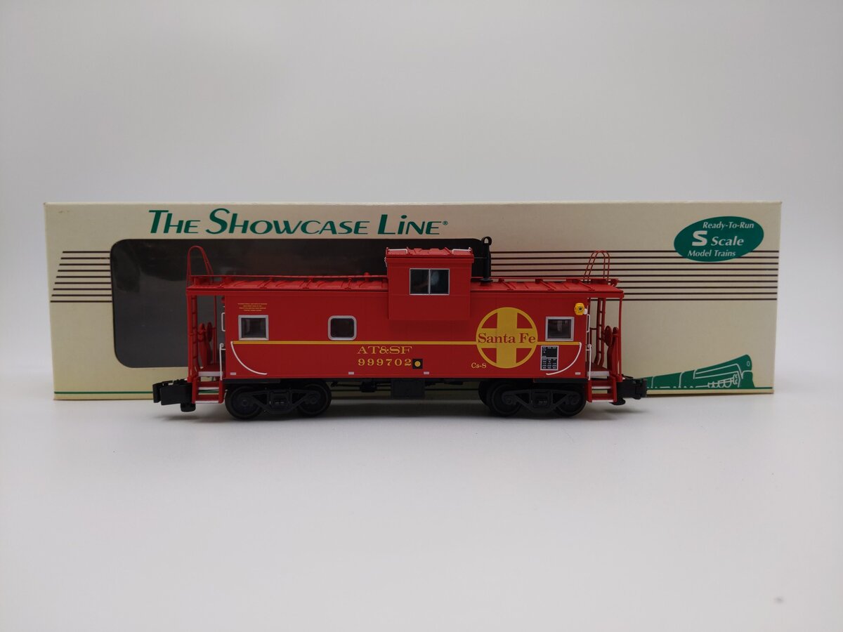 S-Helper Service 00241 S Scale Santa Fe Caboose #999702 LN/Box